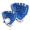thumbnail image 4 of tamizeot Baseball Catcher Gloves Mitts Batting Sports Pitcher Baseball Gloves Infield Blue, 4 of 6