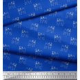 thumbnail image 2 of Soimoi Poly Georgette Fabric Pug Dog Print Fabric by The Yard 52 Inch Wide, 2 of 3