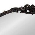 thumbnail image 3 of Kate and Laurel Arendahl Glam Ornate Mirror, Black 27x18.75, 3 of 6