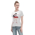 thumbnail image 4 of T-Shirt Basique à Manches Courtes pour Femmes Sailor Moon Rei Hono, 4 of 6
