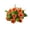 - [Orange] / Décoration de centre de table pour mariage, variante sur Bouquet de Fleurs Artificielles - Composition Florale Décorative Polyvalente, Pétales en Plastique Réaliste, Décoration de Mariage et, Violet, JKODE
