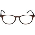 thumbnail image 4 of Foster Grant Lunettes de Lecture Rondes Elodie pour Femmes, Écaille Brune/transparente, 59 mm + 2,75, 4 of 4