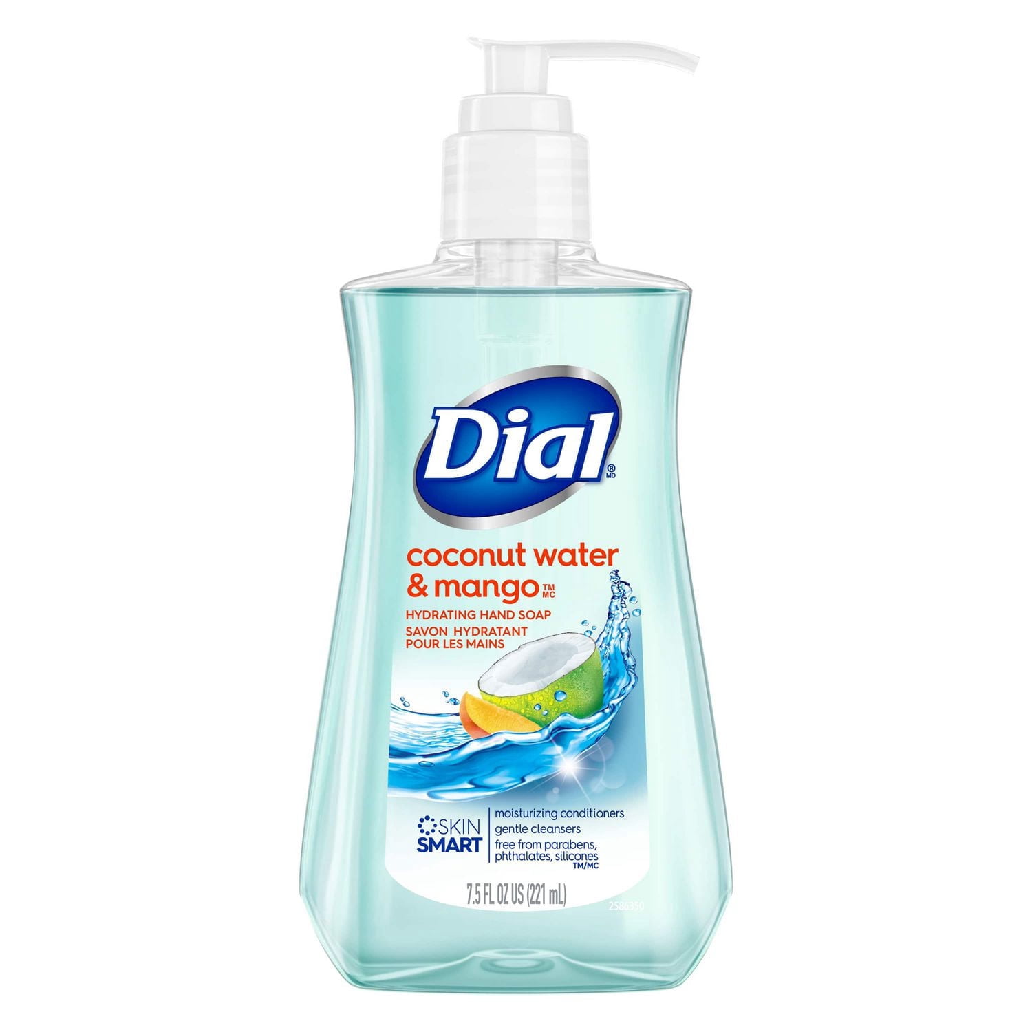 Savon pour les mains Dial eau de Coco et Mangue 221ml