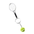 thumbnail image 2 of Amzcrzy A Chopper Mini Tennis Racket Keychain Simulated Mini Tennis Racket Keychain Sports Equipment Gift Dorm Room Essentials Home Improvement Birthday Gifts for Men Home Organization, 2 of 2