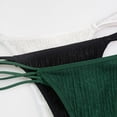 thumbnail image 4 of B91xZ Culottes pour Femmes Hipster Sans Coutures Bikini Doux Extensible Underwears,L Vert, 4 of 5