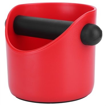Espresso Machine Accessories Coffee Machine Accessories Espresso Knock Box, Espresso Accessories Set Mini Knock Box, For Milk Tea Shop Bar Red