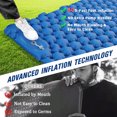 thumbnail image 2 of 2 Person Lightweight Camping Mat Portable Air Mattress Waterproof Backpacking Sleeping Pad, 2 of 8