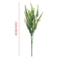 thumbnail image 2 of TopLLC Artificial Flower Artificial Lavender Flower Outdoor Imitation Plastic Plant Artificial Flower（15in）, 2 of 2