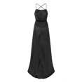 thumbnail image 5 of Ketyyh-chn99 Robes de Soirée pour Femmes Robes de Soirée pour Mariage Maxi Robe de Soirée Élégante Taille Haute Robe de Fête de Mariage Robe Longue Noir,TG, 5 of 5