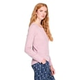 thumbnail image 4 of T-shirt de nuit à manches longues raglan George pour femmes, 4 of 6