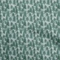 thumbnail image 1 of oneOone Silk Tabby Dark Green Fabric Tropical Sewing Craft Projects Fabric Prints By Yard 42 Inch Wide, 1 of 4