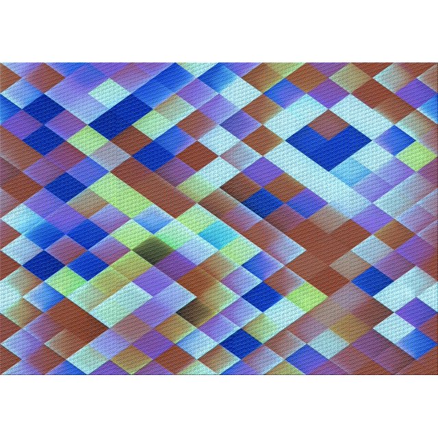 Ahgly Company Machine Washable Indoor Rectangle Transitional Blue Hosta Blue Area Rugs, 8' x 10'