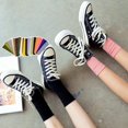 thumbnail image 3 of Lady Summer Socks 1 Pair Moisture Wicking Soft Chic Jogging Mid Tube Socks, 3 of 5