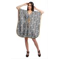 thumbnail image 2 of Moomaya Robe Courte de Caftan de Plage, Robe de Couverture Imprimée, Kaftan pour Femmes, Tenue de Plage, Couverture, 2 of 4
