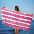 thumbnail image 2 of SLYNSHome Oversized Beach Towel,Quick Dry Sand Free Pool Swim Towels Absorben Microfiber Quick Dry Beach Towels for Travel Vacation Accessories Essentials - Pink, 2 of 7
