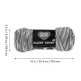thumbnail image 3 of Red Heart® Super Saver® Fil, Rayures, Acrylique #4 Moyen, 5oz/141g, 236 Yards, 3 of 9