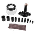 thumbnail image 2 of Makeup Brush Cleaner Machine, Makeup Brush Cleaner Dryer Versatile Efficient  for Nail Salon Black,White, 2 of 7