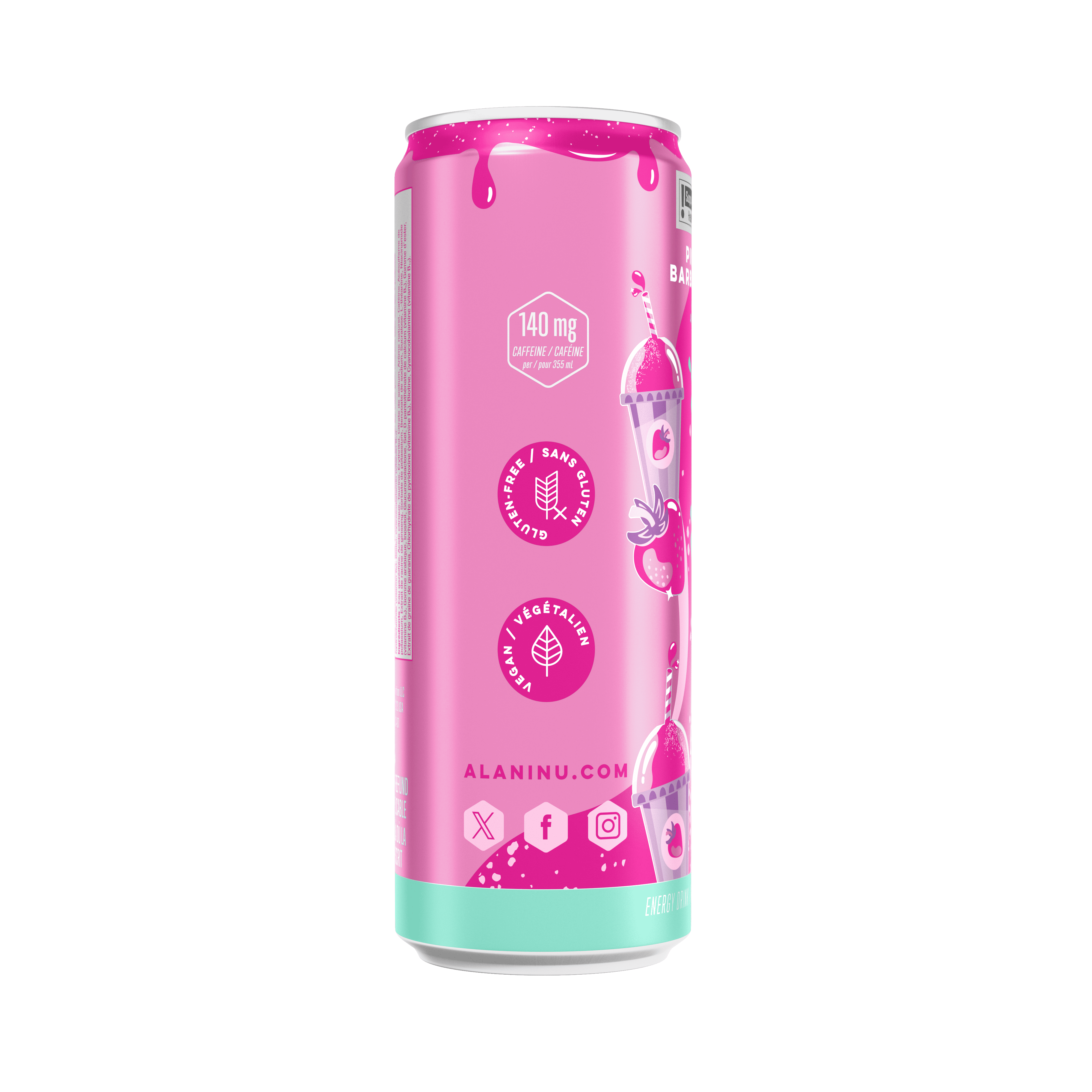 Alani Nu Boisson Énergisante Barbotine Rose