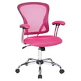 thumbnail image 1 of Juliana Task Chair with Pink Mesh Fabric Seat, 1 of 3