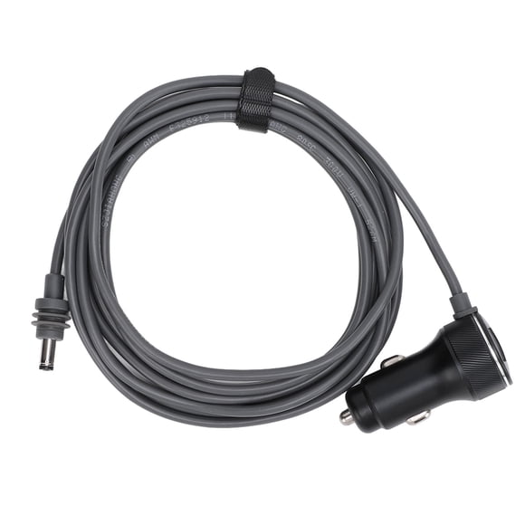 Câble d'Alimentation Automobile CC Stable en Caoutchouc de Qualité Supérieure, Transmission par Satellite avec Installation Facile, Connexion Anti-Interférences, pour la Maison, le Bureau et l'Extérieur