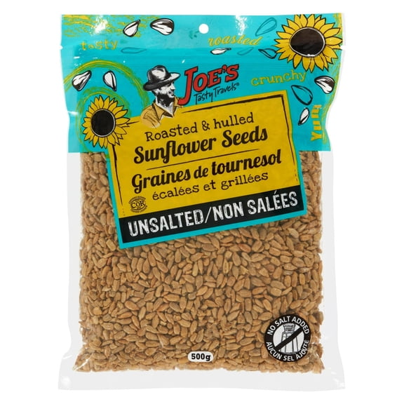 Graines de tournesol écalées et grillées non salées