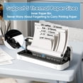 thumbnail image 2 of Phomemo M832 Portable Printers Wireless for Travel, Bluetooth Thermal Printer, Inkless Mobile Printer Support 8.5'' x 11'' & A4 Thermal Paper, Compatible with iPhone Android Laptop for Office Car Home, 2 of 8