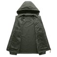 thumbnail image 4 of DPTALR Veste Fine pour Hommes Coupe-Vent de Sport Décontracté à Capuche, 4 of 7