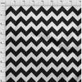 thumbnail image 3 of oneOone Viscose Chiffon Fabric Chevron Geometric Printed Craft Fabric BTY 42 Inch Wide, 3 of 4
