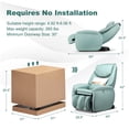 thumbnail image 3 of COSTWAY Soothe26 Massage Chair, Full Body Zero Gravity Massage Recliner with SL Track, Waist Heater, Calf Airbag, Automatic Shoulder Detection, Remote Control, Pillow, 3 of 10