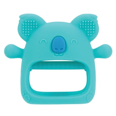 Nûby Soft Flexible Silicone Baby Teething Mitten, for Children 3 Months +