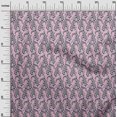 thumbnail image 2 of oneOone Georgette Viscose Fabric Leaves & Floral Block Decor Fabric Printed BTY 42 Inch Wide, 2 of 5
