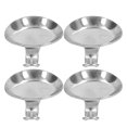 thumbnail image 4 of Cutlery Rest, Drop Resistant Sauce Plate Table Chopstick Spoon Holder Prevent Slip 4pcs  For Restaurant For Fork Knife, 4 of 8