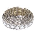 thumbnail image 2 of Décoration de Robe de Bricolage, 2 Yard Hotfix Cristal Strass Bande Strass Conception State-of-the-Art, 2 of 8