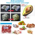 thumbnail image 4 of Vacuum Seal Bag Reusable Zippered Hand-pump Food Saver Container Pouch, 4 of 9