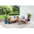 thumbnail image 1 of Mainstays Chelsea 4-Piece Steel Outdoor Sectional Set with Cushions, Beige, 1 of 7