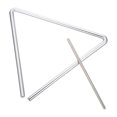 thumbnail image 2 of 1 Set of Percussion Triangle Metal Instrument Children Triangle Instrument with Striker, 2 of 8