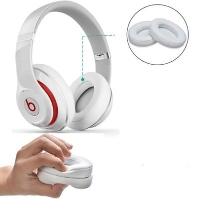 2 Replacement Ear Pads Cushion for Beats by dr dre Studio 2.0 Headphone Wireless