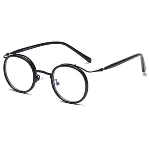 SUTENGDA Vintage Round Metal Glasses Frame Reading Glasses Unisex Circle Eyeglasses Frame