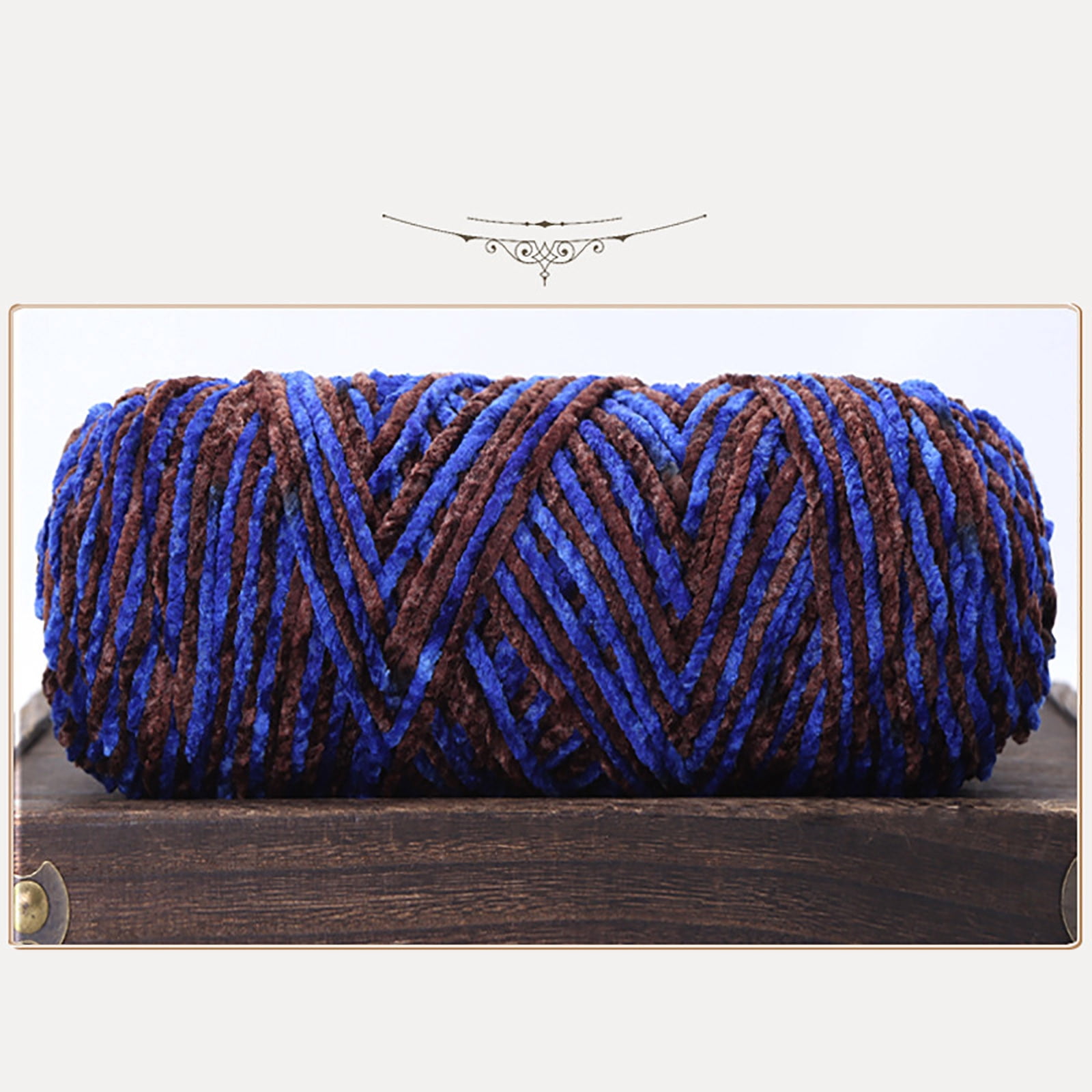Chenille Winter Crochet Scarf Line Soft Hook Line Knitting Yarn Braideds Yarn