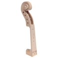 thumbnail image 4 of 4/4 Maple Wood Violin Neck Hand Carved with Fret Board Fingerboard Luthiers, 4 of 8