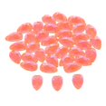 thumbnail image 4 of lionlar 36 Pcs Forme Goutte Cristal à Coudre Strass Plat pour Vêtements Robe Artisanat Orange, 4 of 9