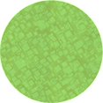 thumbnail image 1 of Ahgly Tapis d'Intérieur Lavable en Machine Carré Vert Pois, 3 Pieds Carré, 1 of 7
