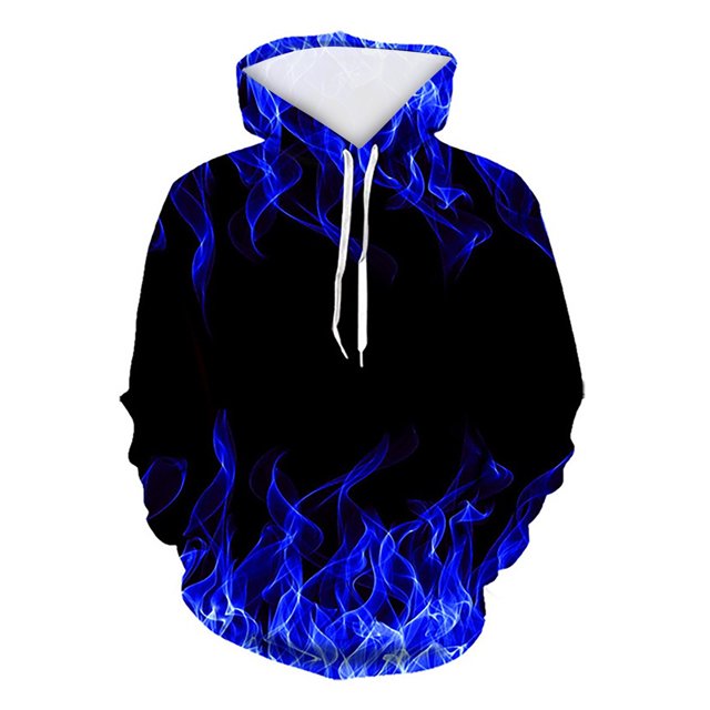 Chandail à Capuche Imprimé pour Hommes et Femmes Automne et Hiver