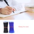 thumbnail image 3 of Maoww 10pcs Refills Erasable Black Writing Tools Washable Gift Stationery Pens Students Refill Lightweight Replacement, 3 of 8