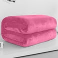 thumbnail image 3 of Solid Color Blanket Fleece Blanket Fleece Gift Yoga Cover Blanket French Fleece Blanket, 3 of 5
