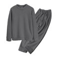 thumbnail image 1 of Ensembles de Pyjama pour Femmes Pyjama Uni pour Femmes Automne et Hiver Doux Demi-Polaire Plus Molleton Chaud Ensemble de Vêtements de Maison Haut de Gamme pour Femmes Pyjamas, 1 of 8