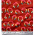 thumbnail image 1 of Soimoi Rayon Fabric Swirls & Floral Artistic Print Fabric by Yard 56 Inch Wide, 1 of 3