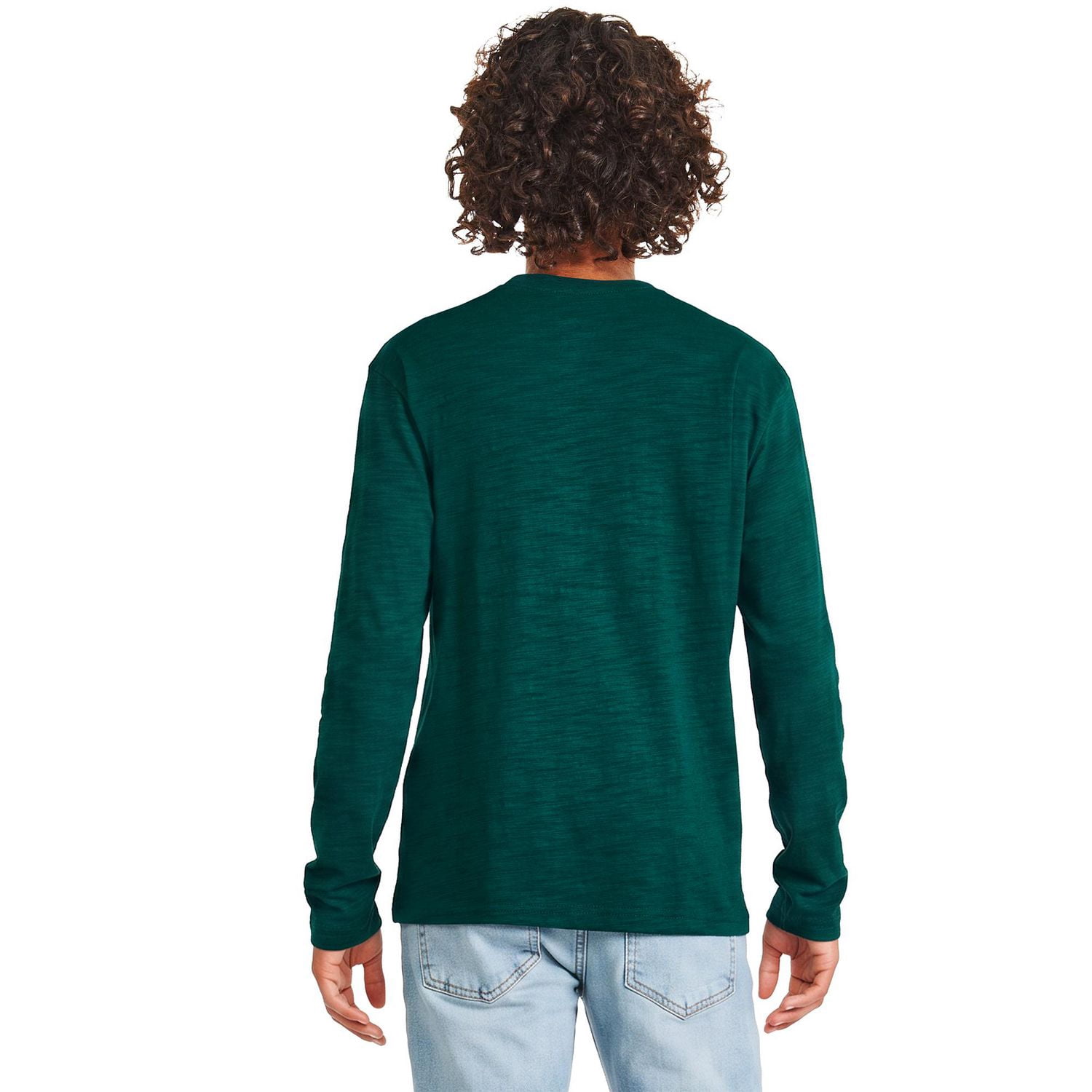 George Boys' Long-Sleeve Henley T-Shirt
