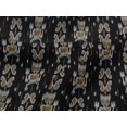 thumbnail image 4 of oneOone Viscose Jersey Fabric Paisley Ikat Printed Craft Fabric BTY 60 Inch Wide, 4 of 5