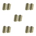thumbnail image 2 of Thinsony Golf Head Covers PU Portable Protector Travel Athlete Golf for Training Green Small 10 Pcs 5Set, 2 of 6